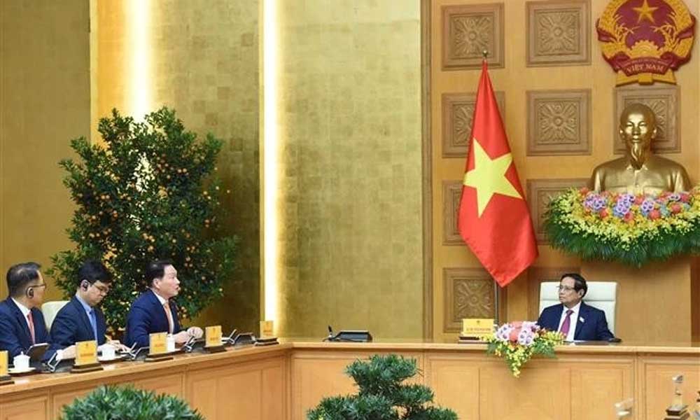 PM lauds SK Group’s vision for mutual growth in Vietnam